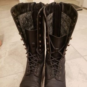 Madden girl combat boots